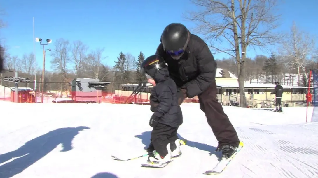 Learning to ski at Powder Ridge