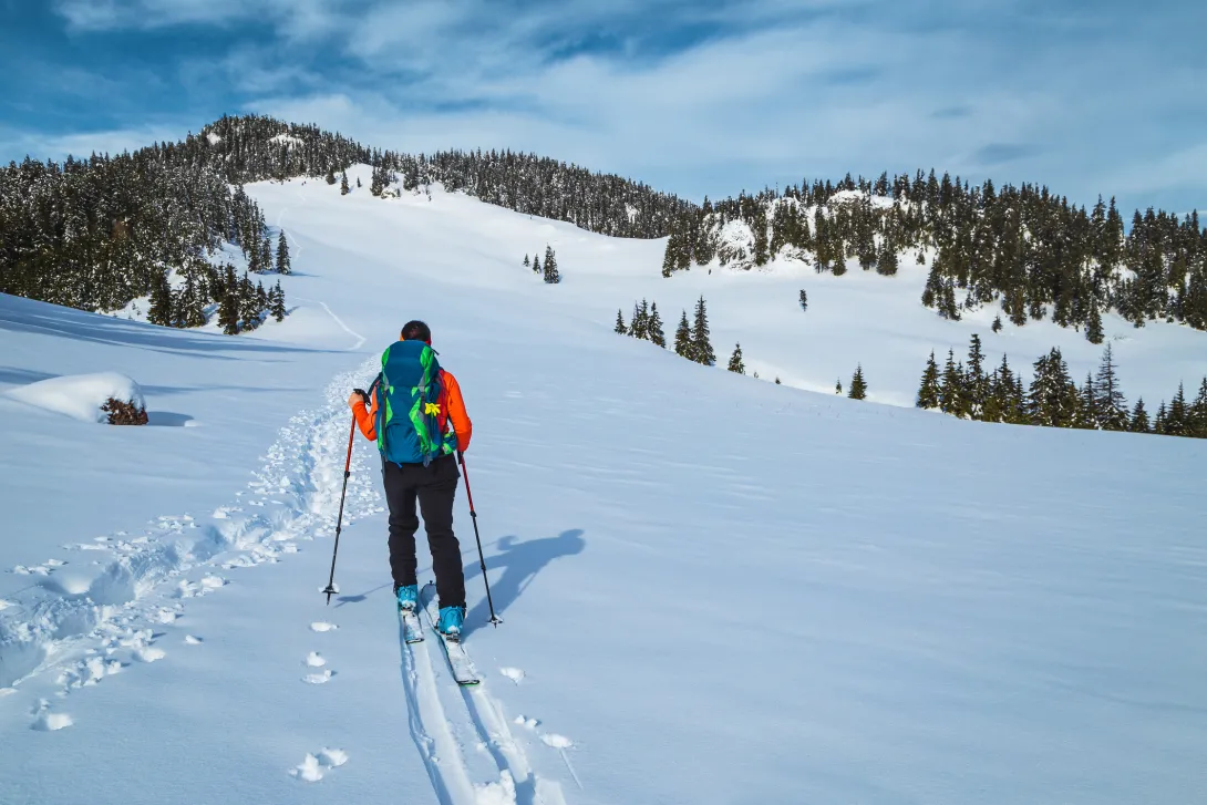 Backcountry skiing